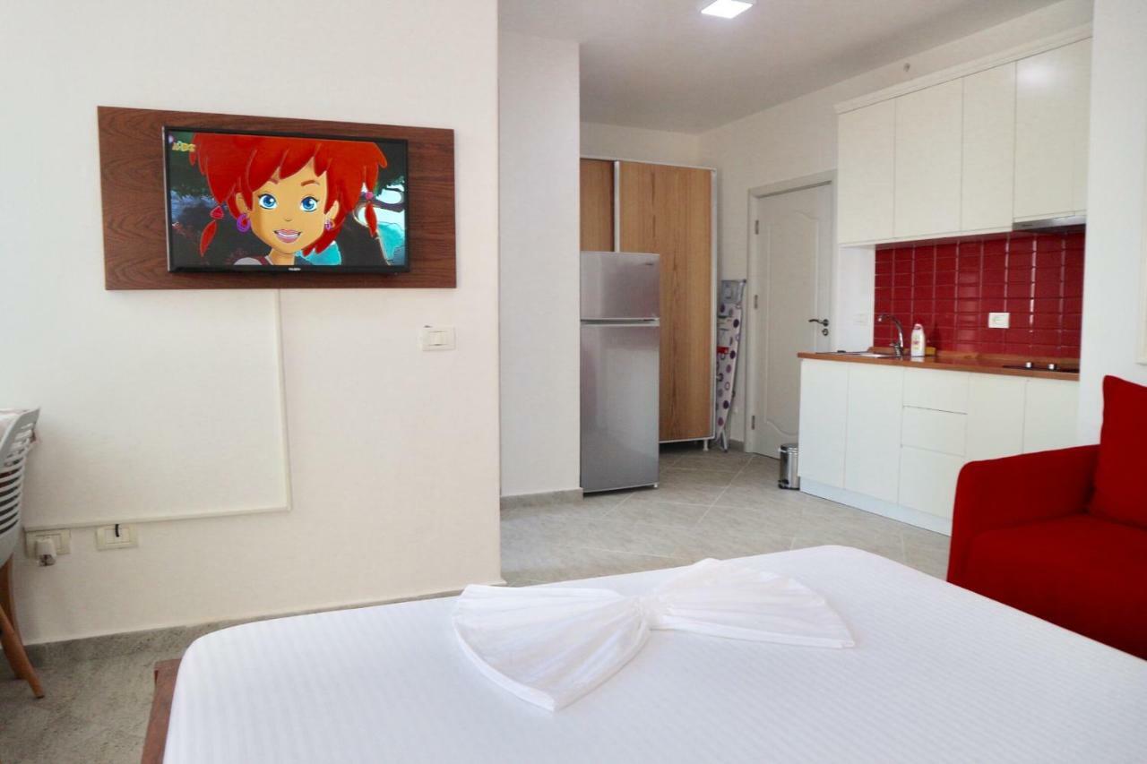 Dua Apartments Shengjin Bagian luar foto