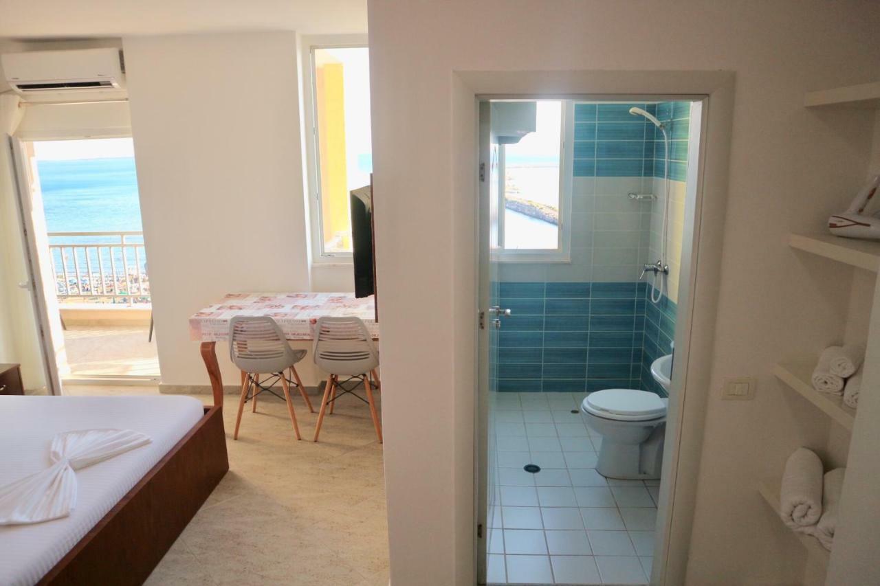 Dua Apartments Shengjin Bagian luar foto